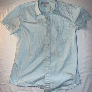 Nordstrom Boys Light Blue Casual Button Down Shirt